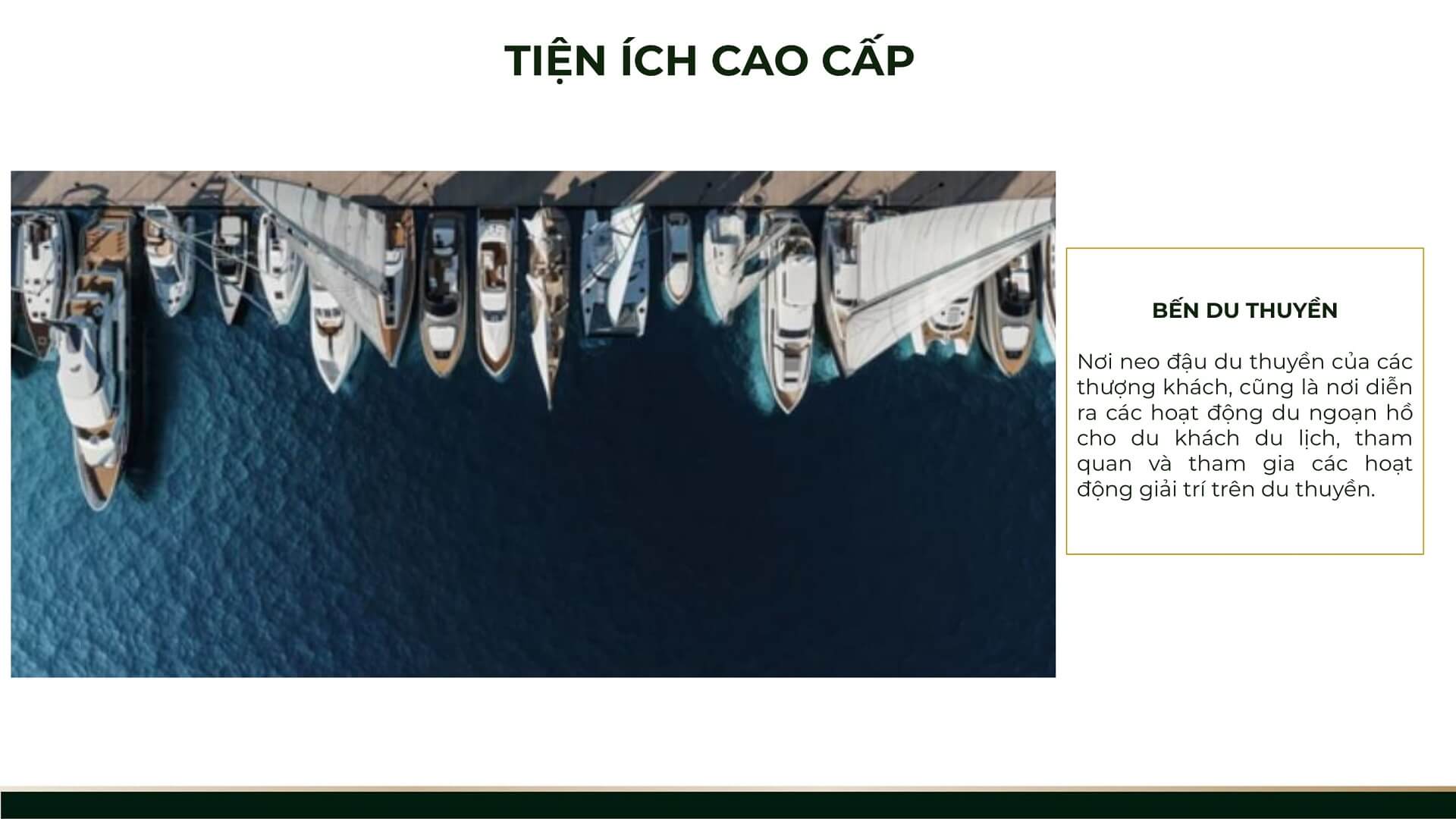  Bến du thuyền cao cấp tại Thanh Lanh Valley