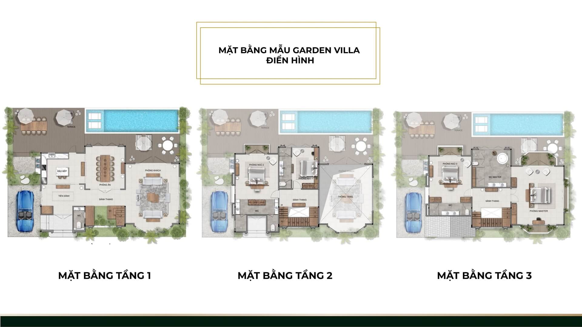 Thiết kế Biệt thự Garden Villa Thanh Lanh