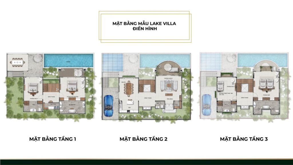 Thiết kế Biệt thự Lake Villa Thanh Lanh